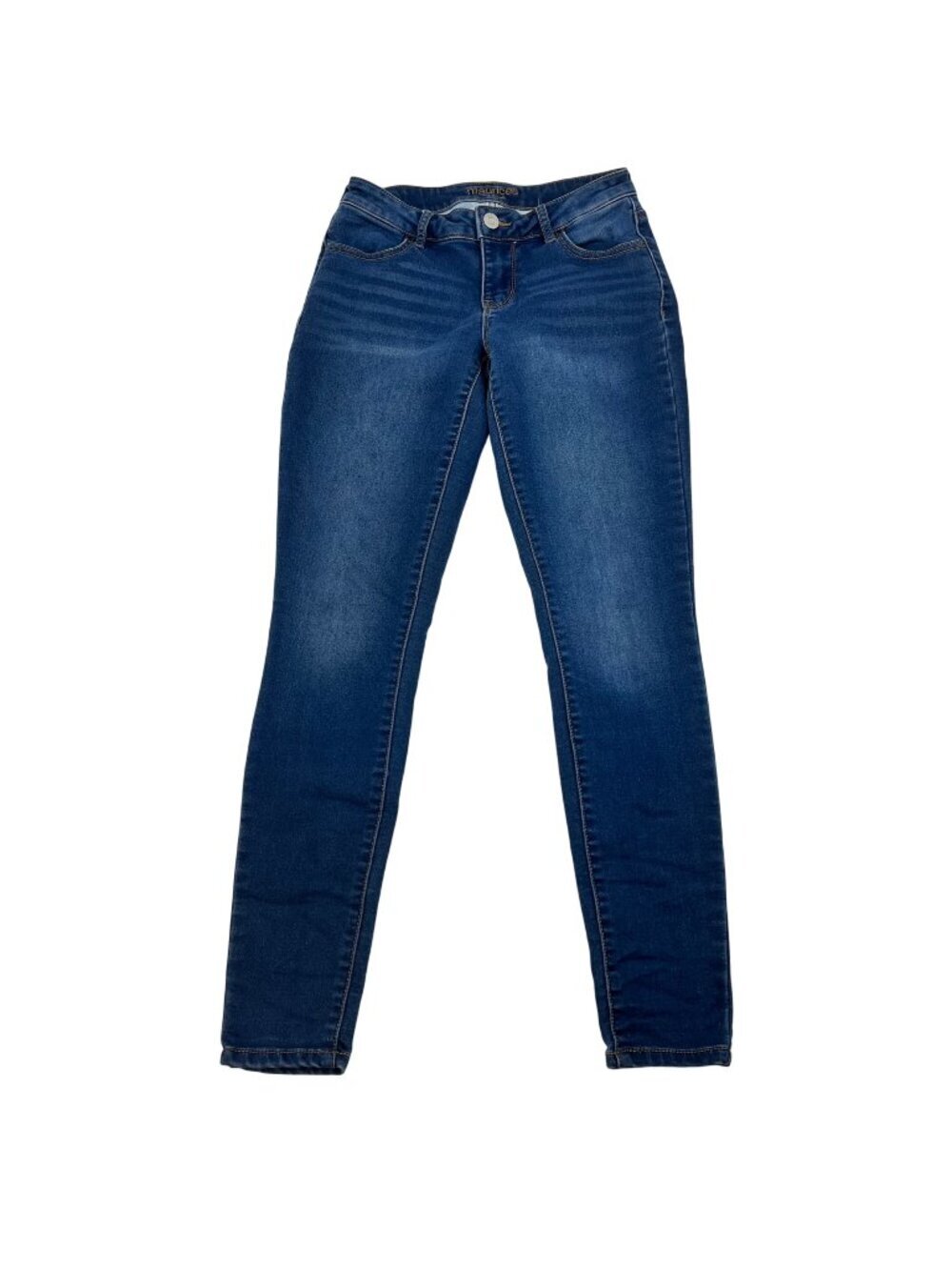 Maurices Women’s Skinny Jeans Low Rise Blue Size XS Regular